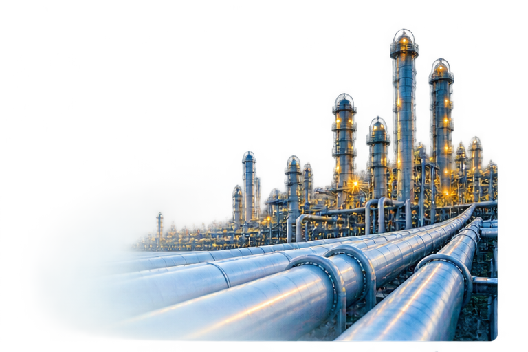 Gas facilities and pipelines